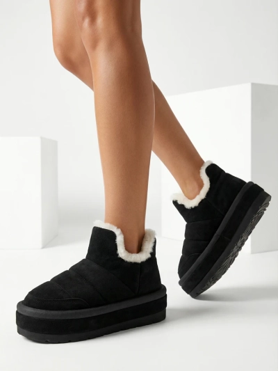 Royalfashion Femei Zoeno cizme scurte a'la cizme de zăpadă