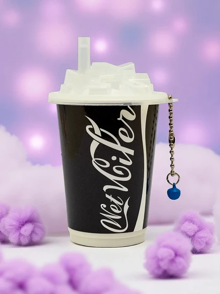 Șervețele umede hidratante într-un ambalaj decorativ în formă de cupă de înghețată 30 buc