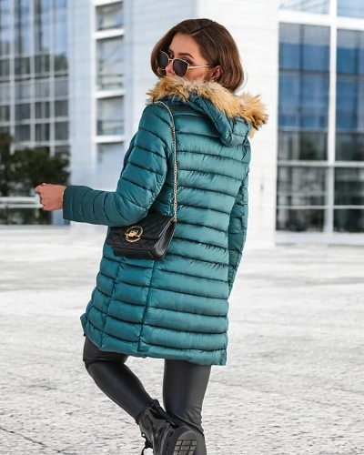 Geacă de iarnă matlasată pentru femei de la Royalfashion