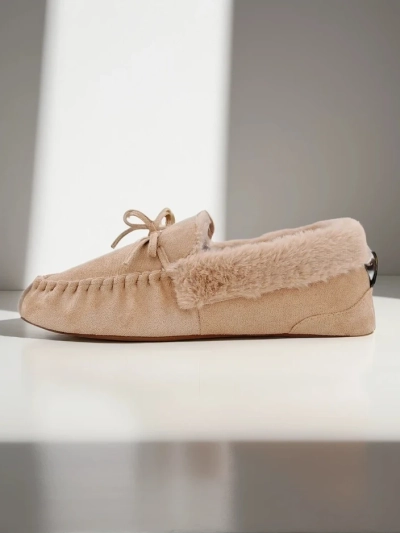 Mocasini pentru femei Royalfashion cu blană Ahtikes