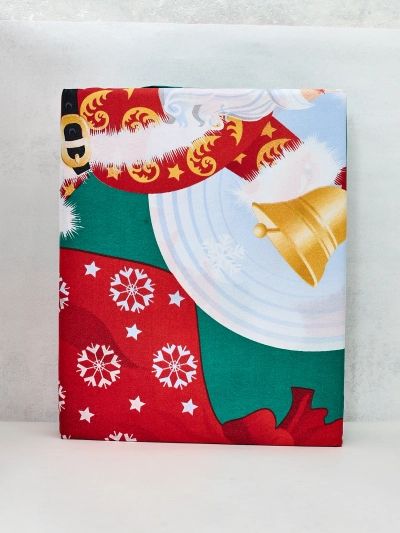 Set de pat de Crăciun Royalfashion în mărimea de 200x220, format din 3 piese