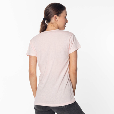 Tricou Pink Cat Print pentru damă - Îmbrăcăminte