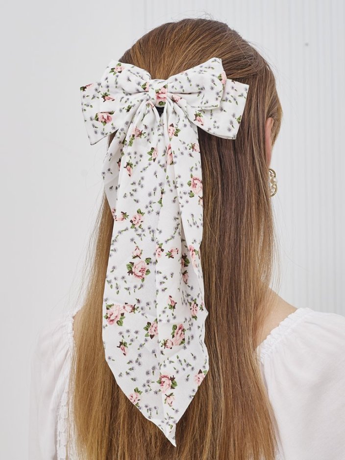 Royalfashion Agrafă de păr - Fundă cu flori Florinae