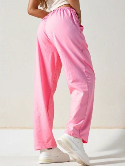 Pantaloni din țesătură din bumbac pentru femei Royalfashion, drepti