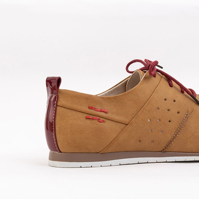 OUTLET Pantofi dama camel Verdad - Incaltaminte