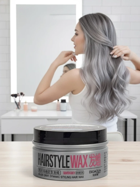 Ceară de păr pentru coafat Hairstyle Wax Silver