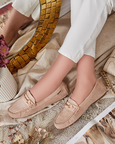 Royalfashion Mocasini de damă traforați Mill