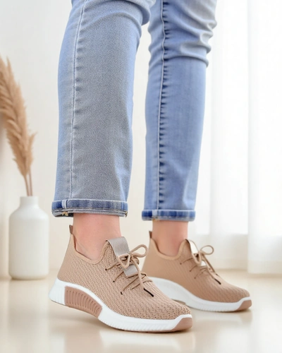 Royalfashion Pantofi sport din material pentru femei Vobbu