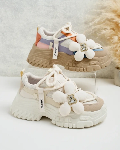 Royalfashion Adidași cu platformă pentru femei Bereya