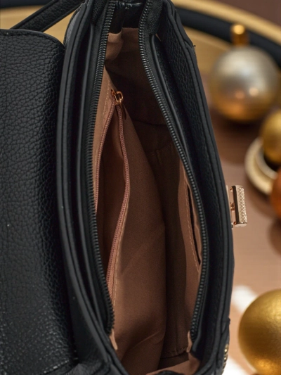 Geantă mică de damă din piele ecologică Merli