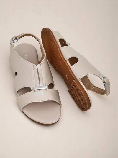 Royalfashion Papuci le romnienge cu talpa tele Solea Comfort