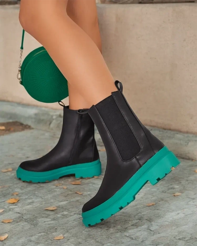 Royalfashion Eko cizme de damă din piele Ereste