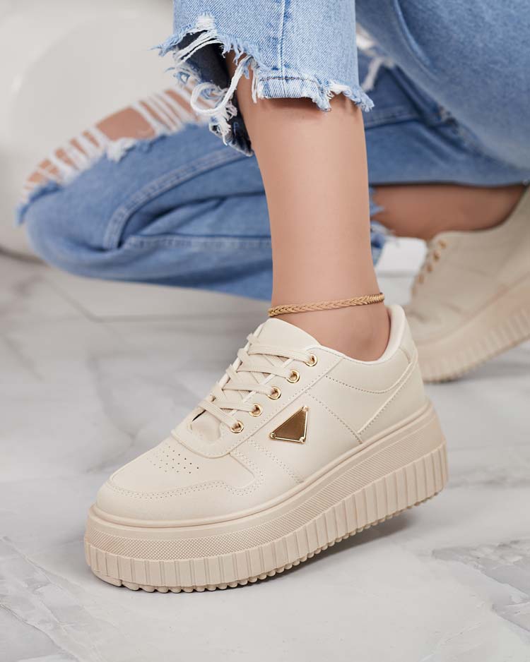 Royalfashion Adidași cu platformă pentru femei Aseldas