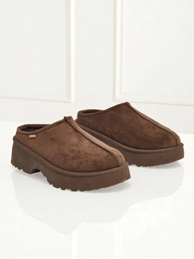 Botine scurte de damă a'la snowboots cu blană Calindra