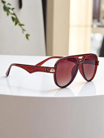 Royalfashion Ochelari de soare cu brațe decorative Shadow Aviator