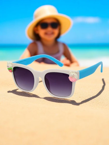 Royalfashion Ochelari de soare pentru copii cu decorațiuni Sunny Sparkle