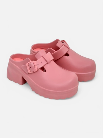 Sandale cu toc din cauciuc pentru femei Royalfashion Voxones