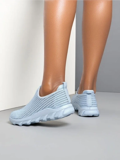 Pantofi sport din material pentru femei Royalfashion, tip slip-on Eraste