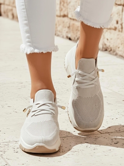 Royalfashion Slip-on pantofi sport din material textil pentru femei Teletta