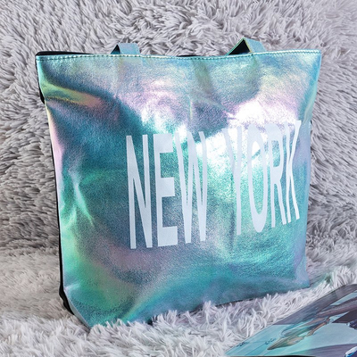 Geantă mare pentru femei albastră - Genti de mână