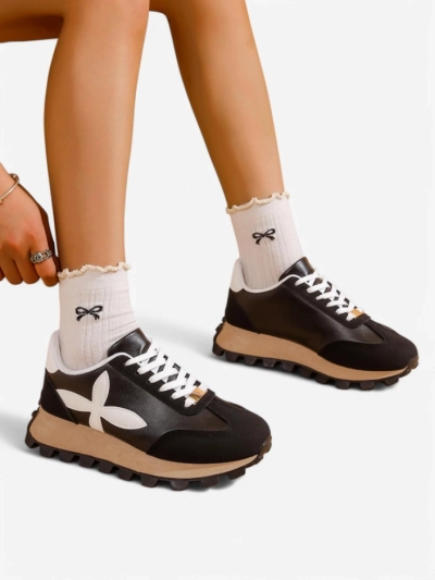 Sneakers sportive pentru femei Royalfashion pe o talpă mai groasă Aloqa