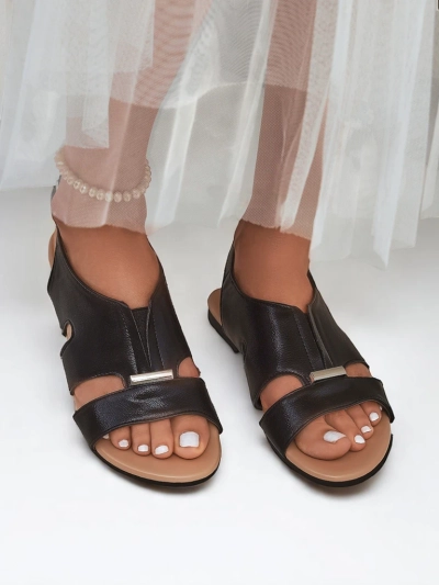 Royalfashion Papuci le romnienge kai si le platforma tele Solea Comfort