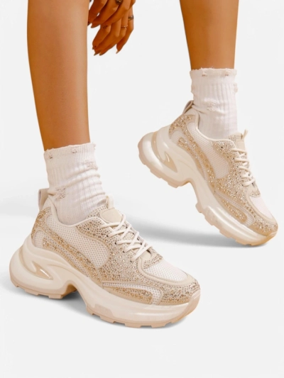 Adidași sport pentru femei Royalfashion cu cristale Bloss