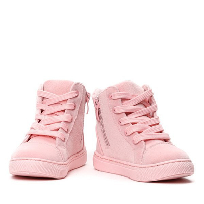 Adidași matlasați roz pentru copii Livinec - Încălțăminte