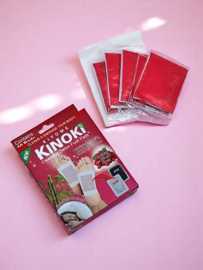 Pachete Detox pentru picioare KINOKI 10 buc Goji Berries