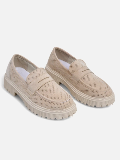 mocasini ecologici din suede Royalfashion pentru femei Dunes