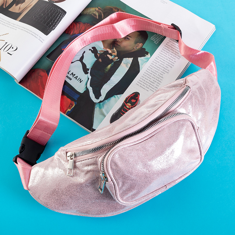 Rinichi roz de femei lucios - Genți de mână