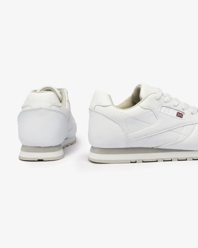 Sneaker Atelier Bianca - Pantofi Clasici Albi de Damă