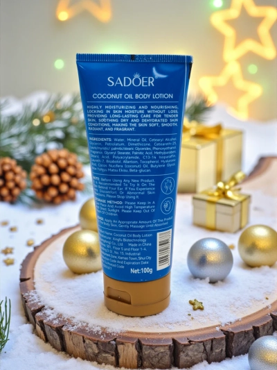 Sadoer Balsam de corp de sărbători cu ulei de cocos