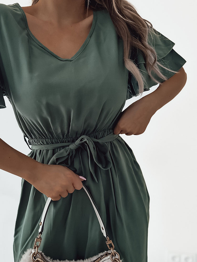 Royalfashion Rochie midi simplă pentru femei