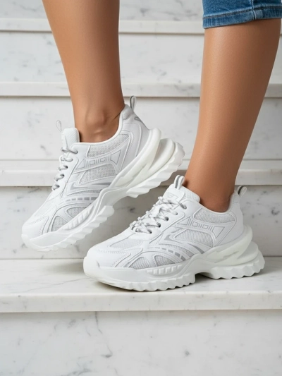 Adidași Albi Elysia Comfort