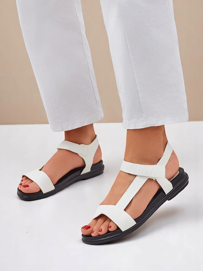 Sandale pentru femei Royalfashion Lillia cu talpă plată