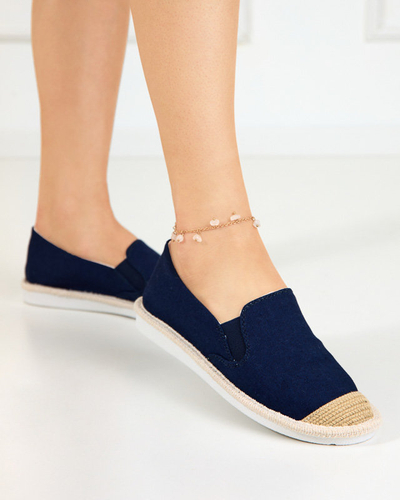 OUTLET Espadrile de damă bleumarin Joll-Shoes