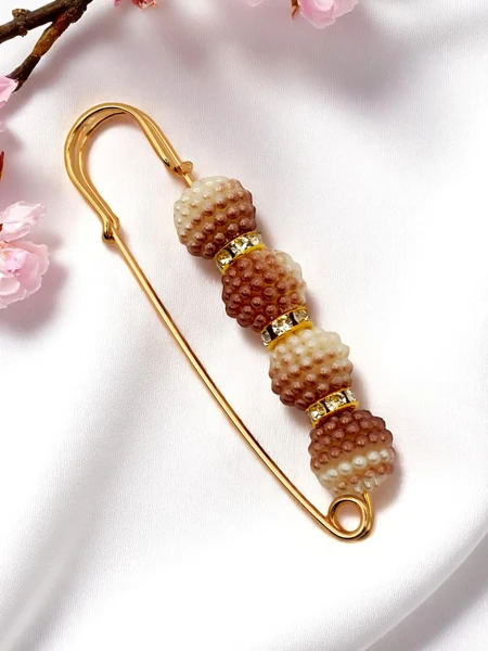 Broșă decorativă pentru femei cu perle Four Pearls