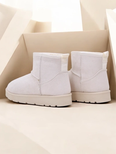 Royalfashion Cizme scurte asemănătoare cu cizmele de zăpadă pentru femei Belli