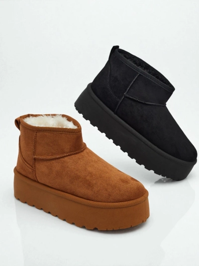 Botine scurte de damă tip snowboots Vespera
