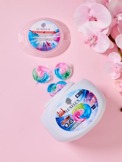 Luxelux capsule de spălare 4 în 1 50 buc.