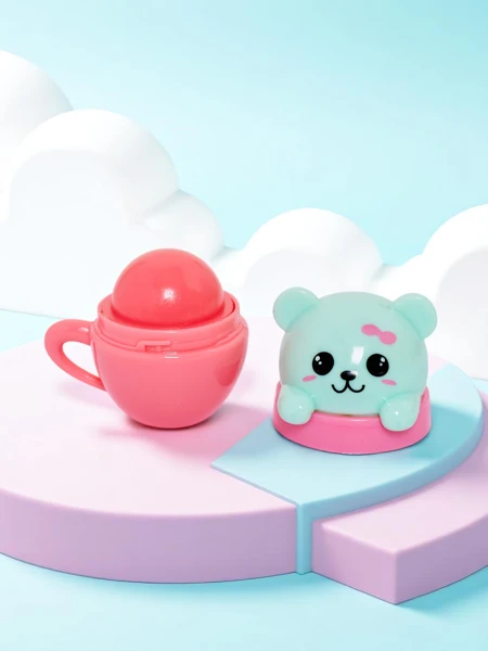 Balsam de buze pentru copii cu ursuleț într-o ceașcă – hidratează și regenerează