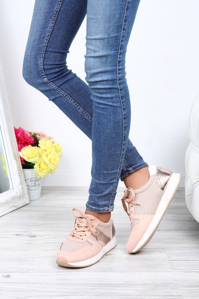 Różowe sportowe buty Paityn- Obuwie
