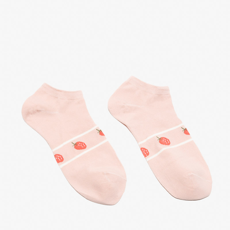 Sosete dama roz deschis la glezna - Lenjerie intima