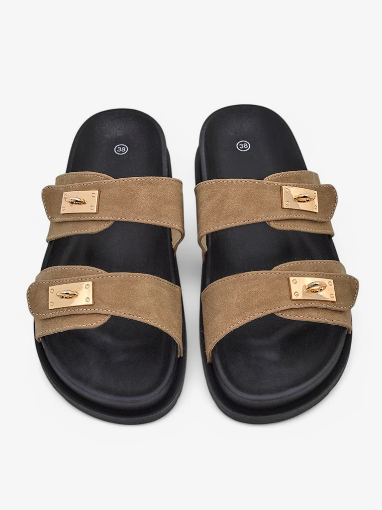 Sandale Royalfashion pentru femei cu catarame decorative Costes