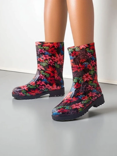 Galoși floral pentru femei Royalfashion Olemm