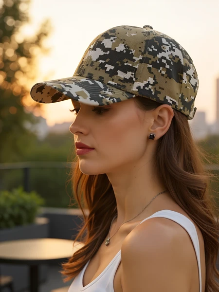 Royalfashion CamoFlex șapcă de baseball camuflaj