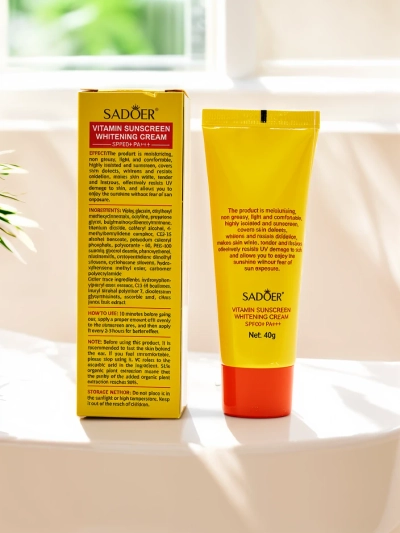 Sadoer Cremă de protecție solară cu Vitamina C 60 SPF 150ml