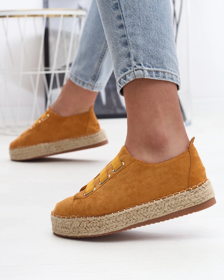 Mustard adidași sport pentru femei Alener - Încălțăminte