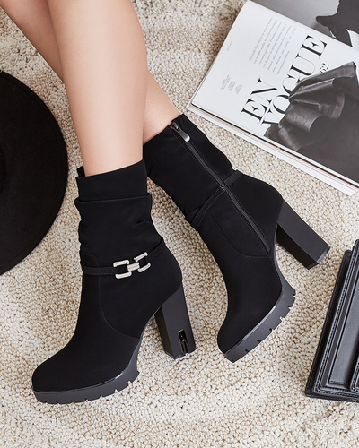 Royalfashion Cizme Stiletto decorate Teroleda pentru femei